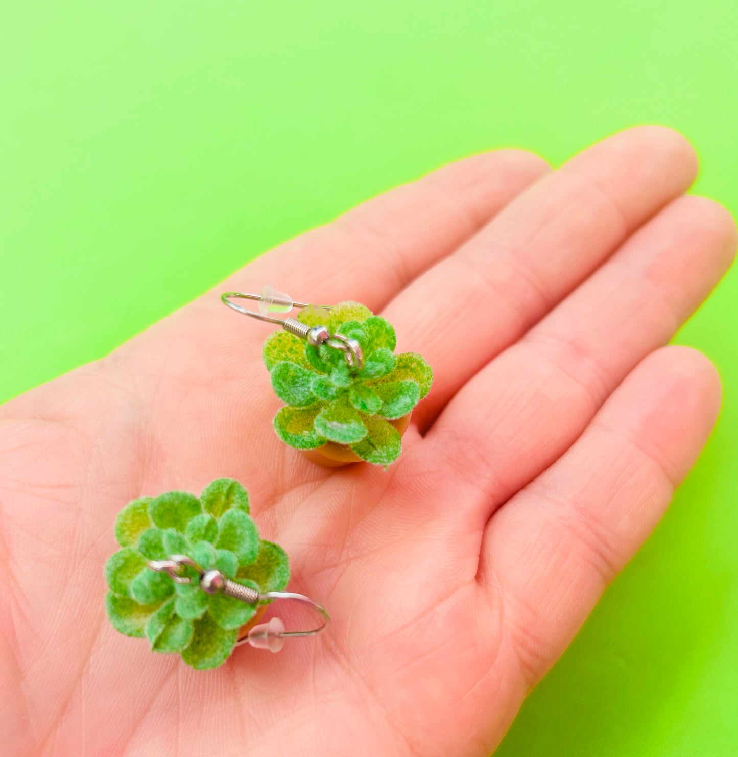 Succulent Earrings