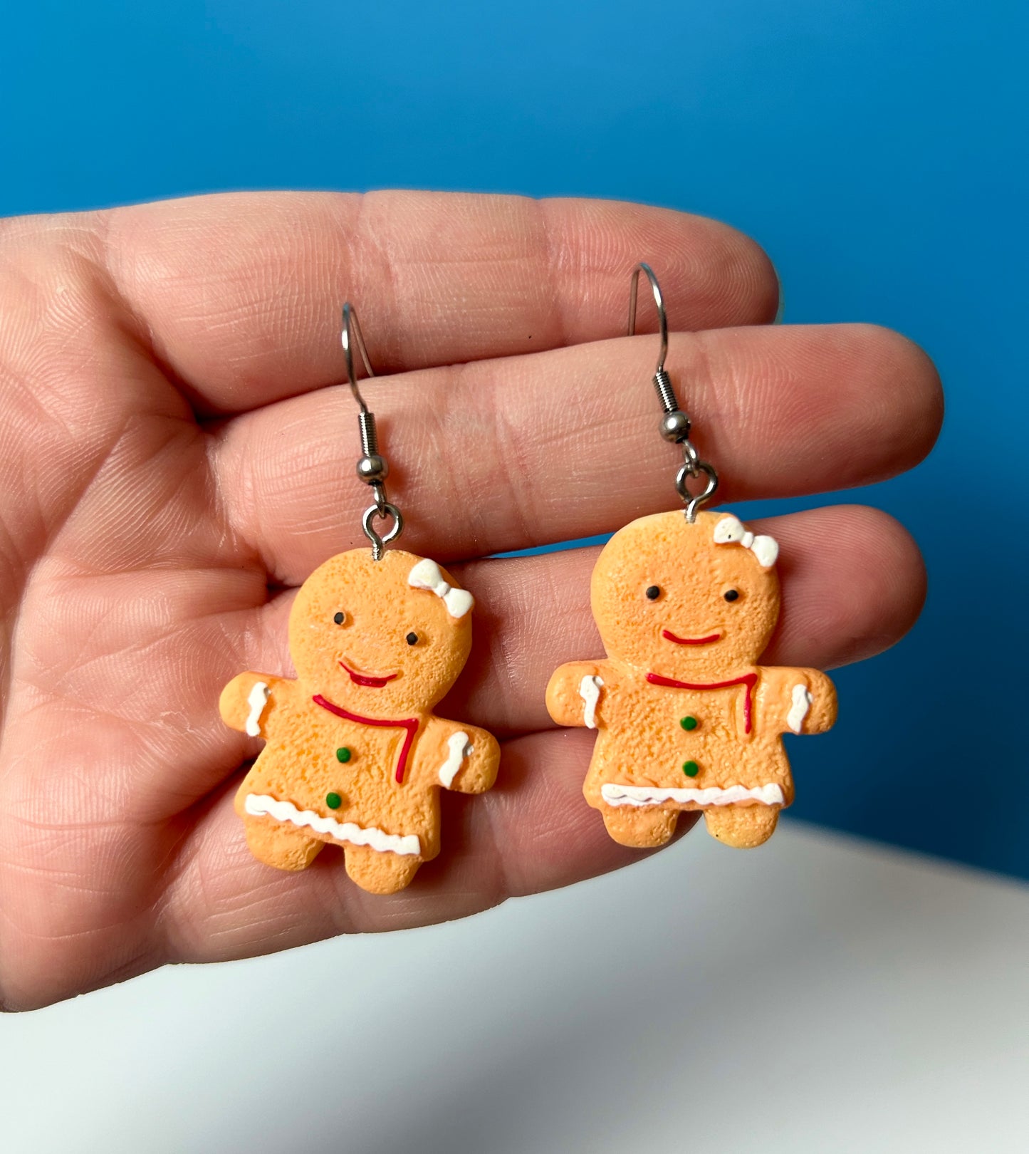 Gingerbread Girl Earrings