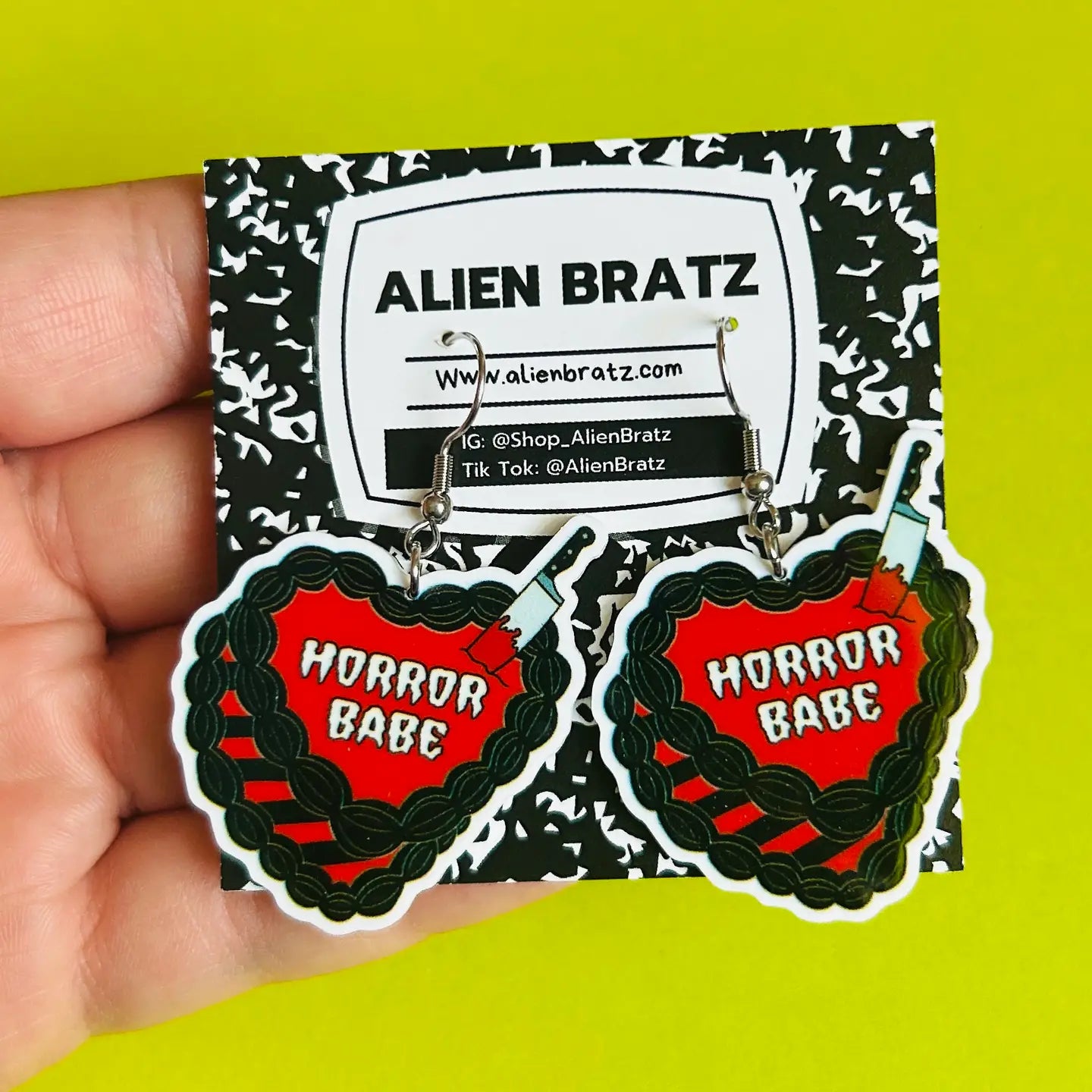 Horror Cake Earrings Or Necklace