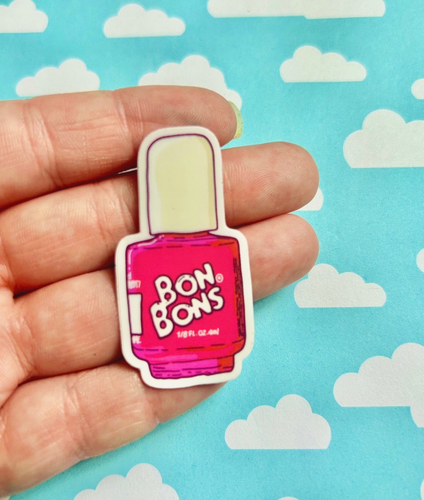 90’s Nail Polish Sticker
