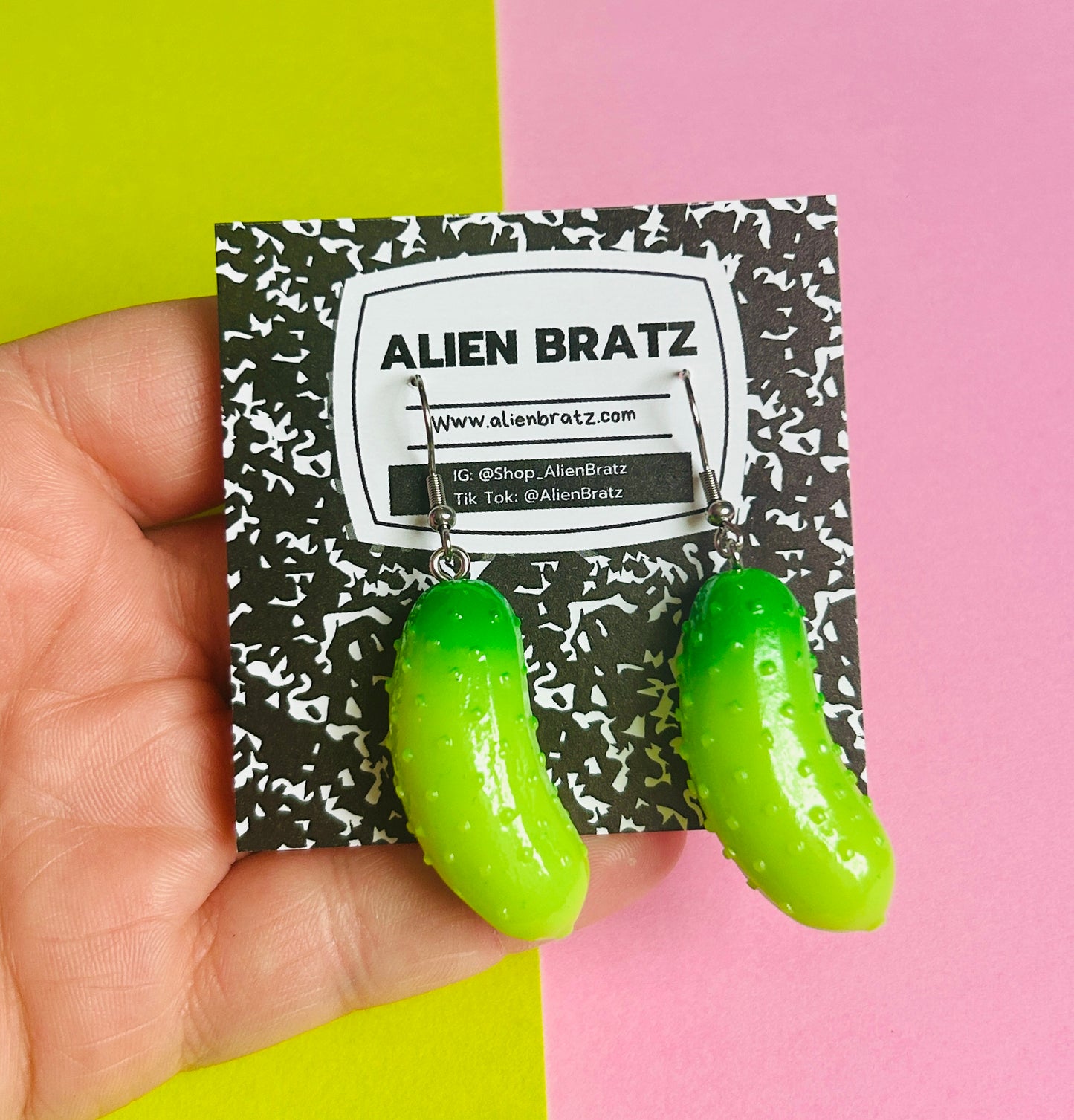 Pickle Earrings