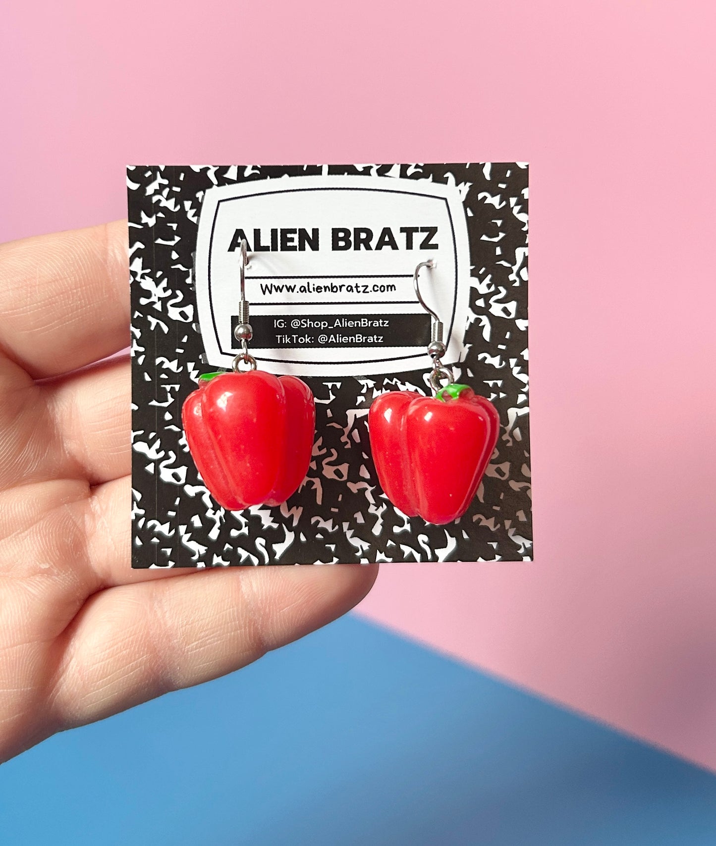 Red Pepper Earrings