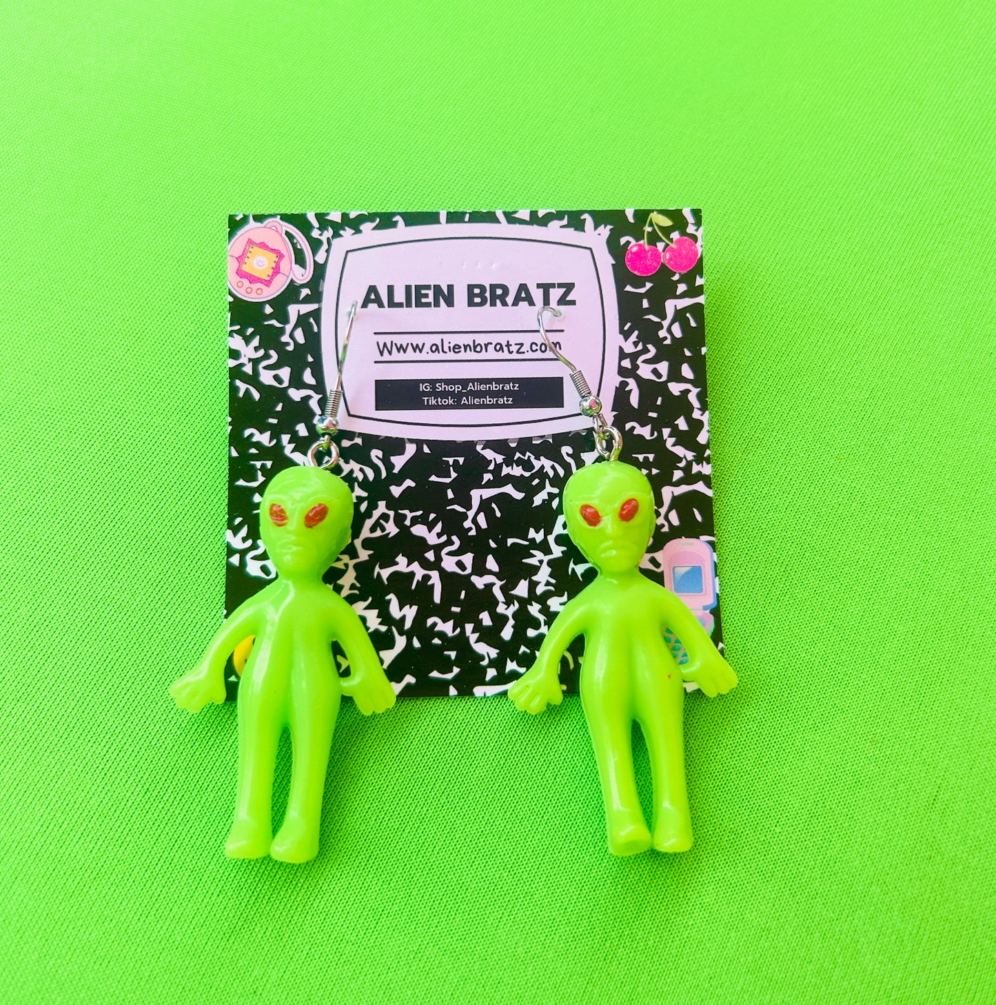 Alien Earrings