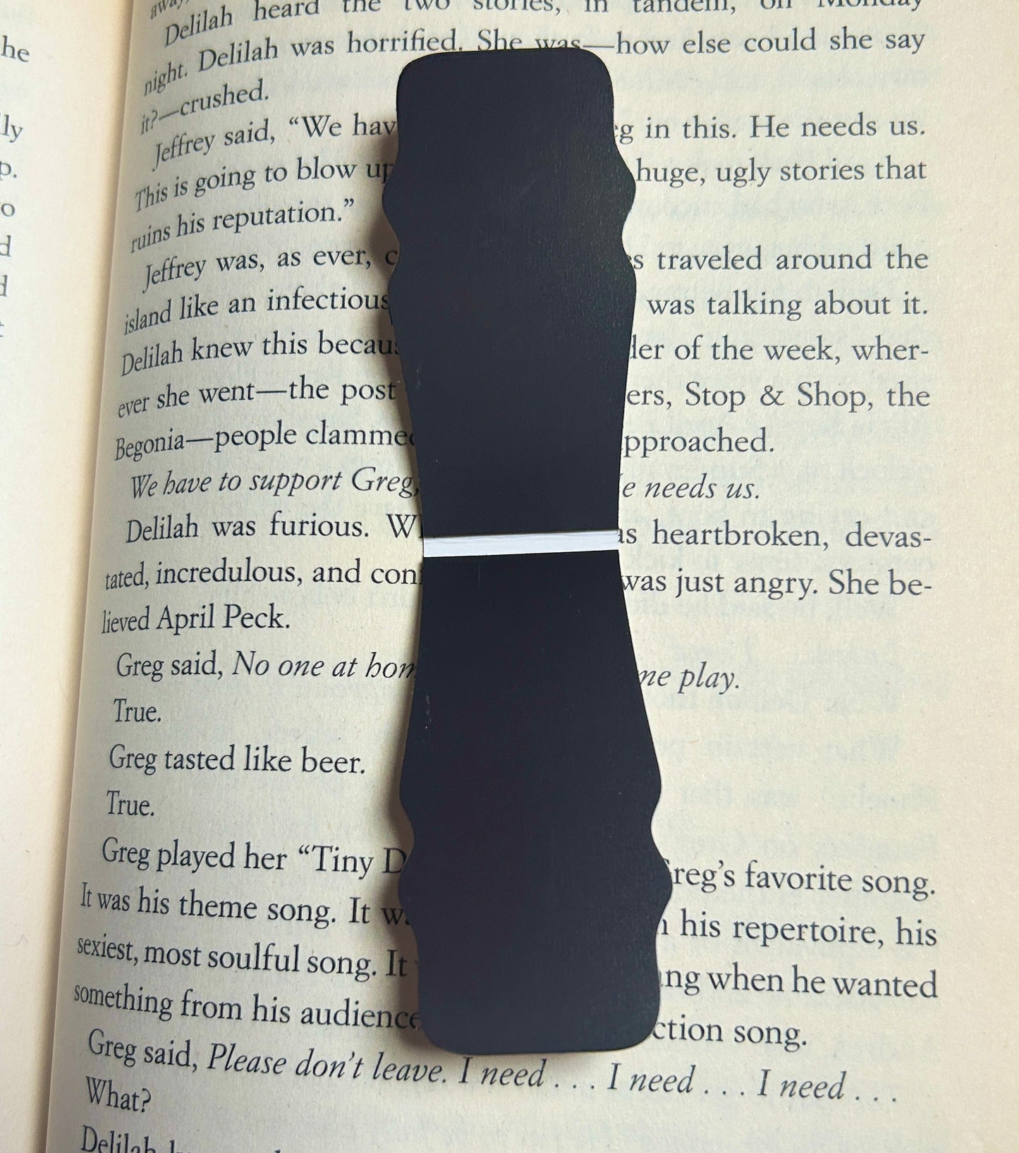 Smutty Reading Do Not Disturb Magnetic Bookmark