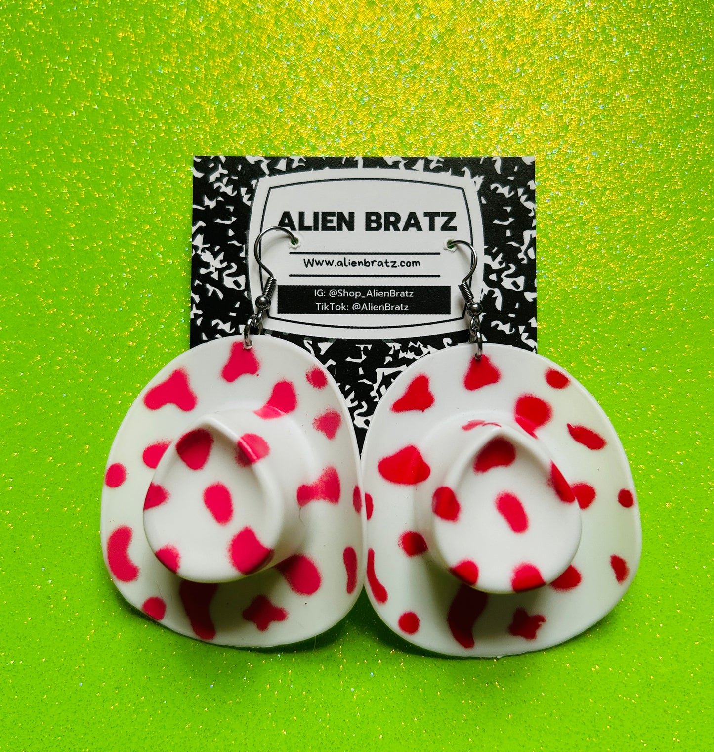 Cowboy Hat Earrings