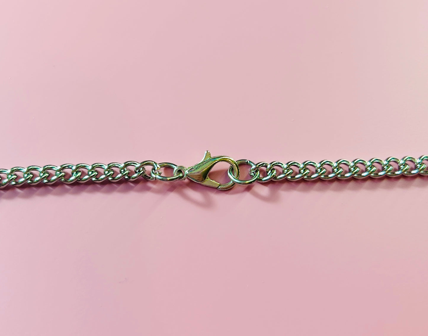 Silver Tooth Chain Necklace