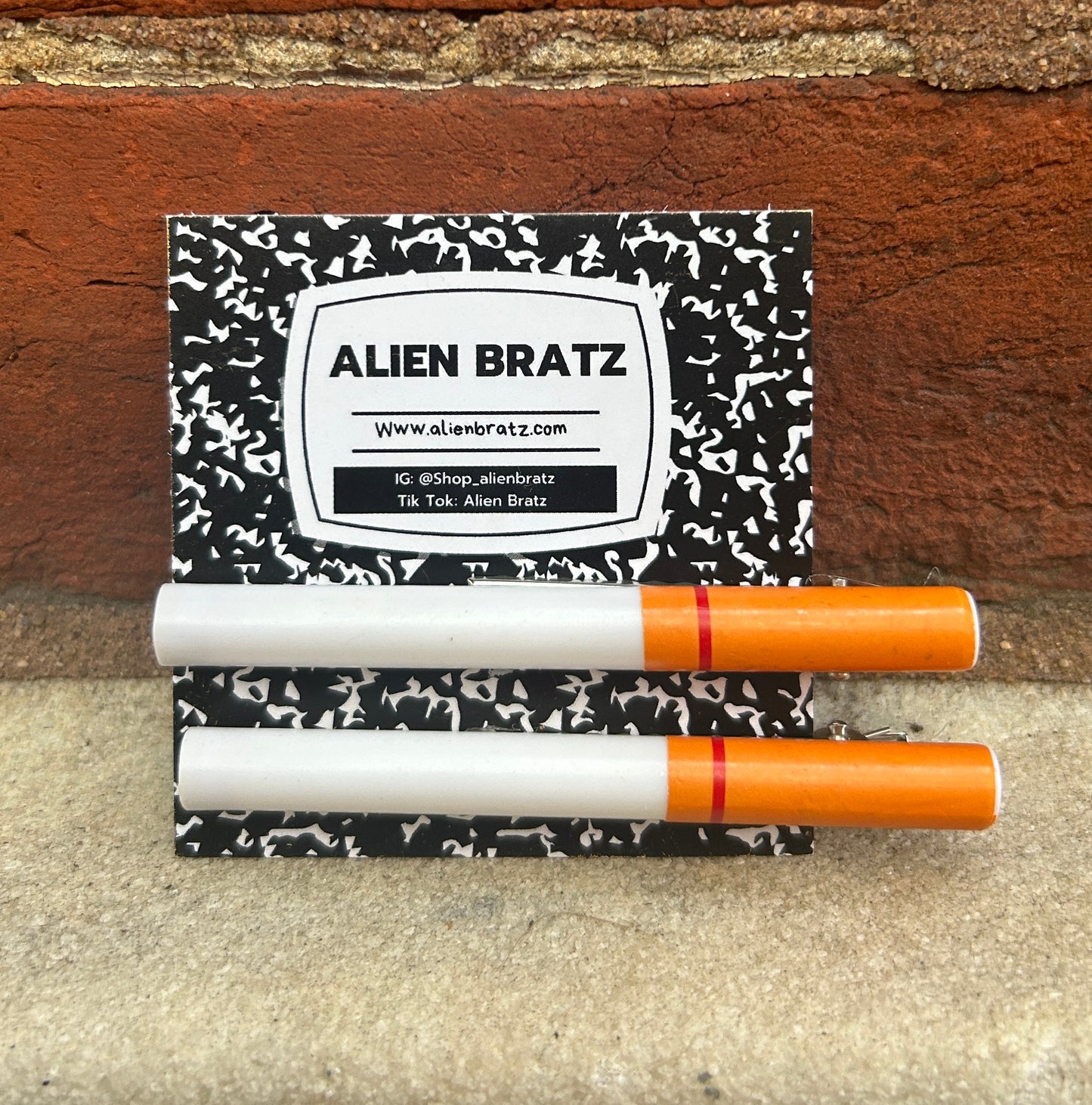 Cigarette Hair Clips