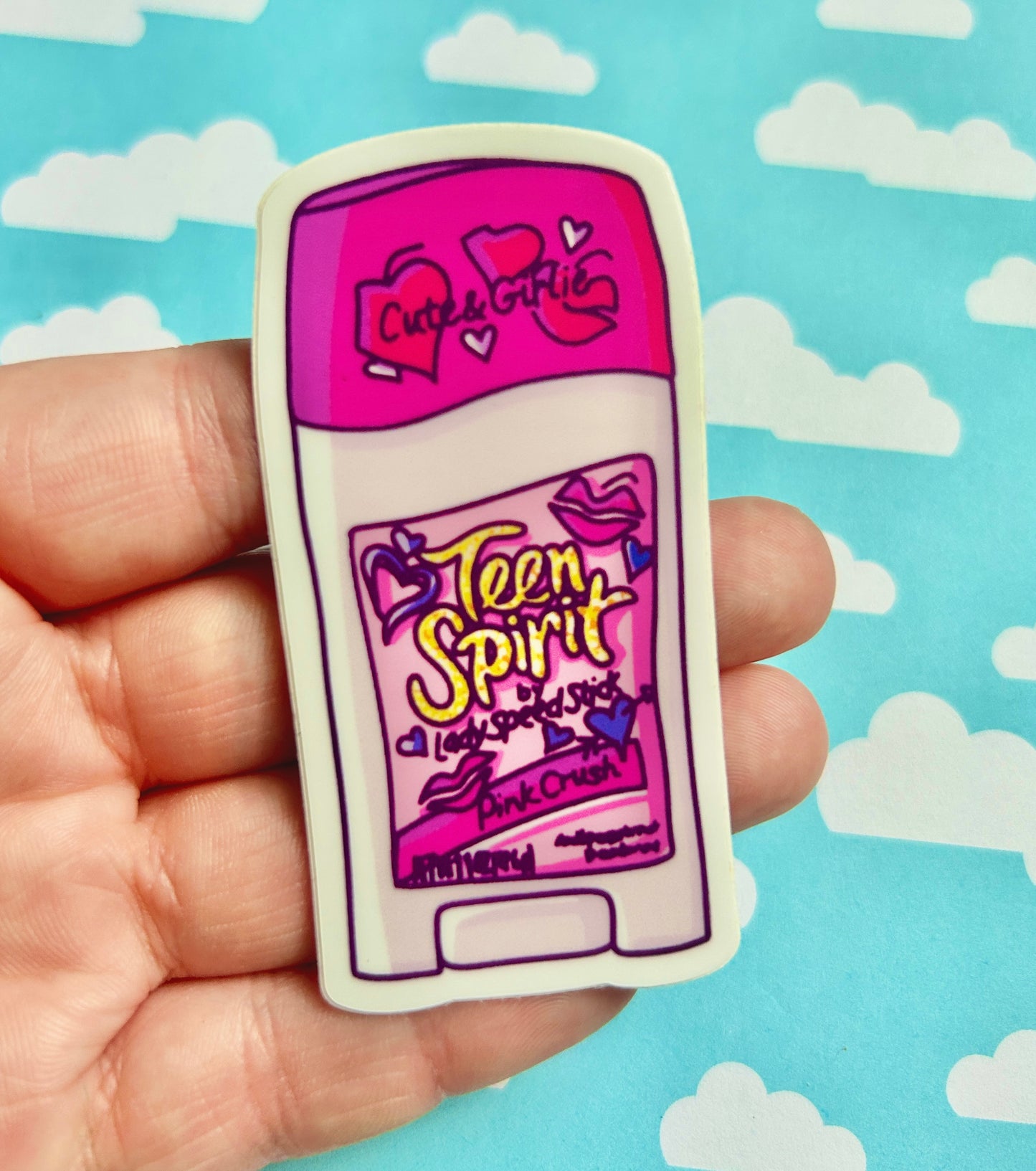 90’s Deodorant Sticker