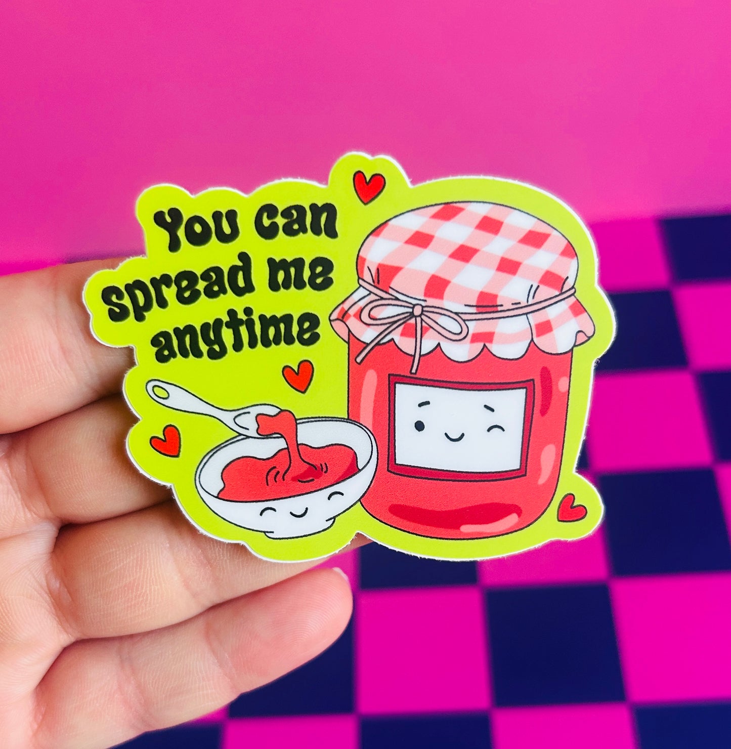 Naughty Jam Sticker