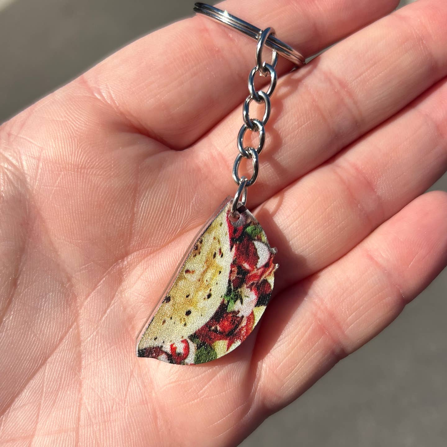 Taco Keychain