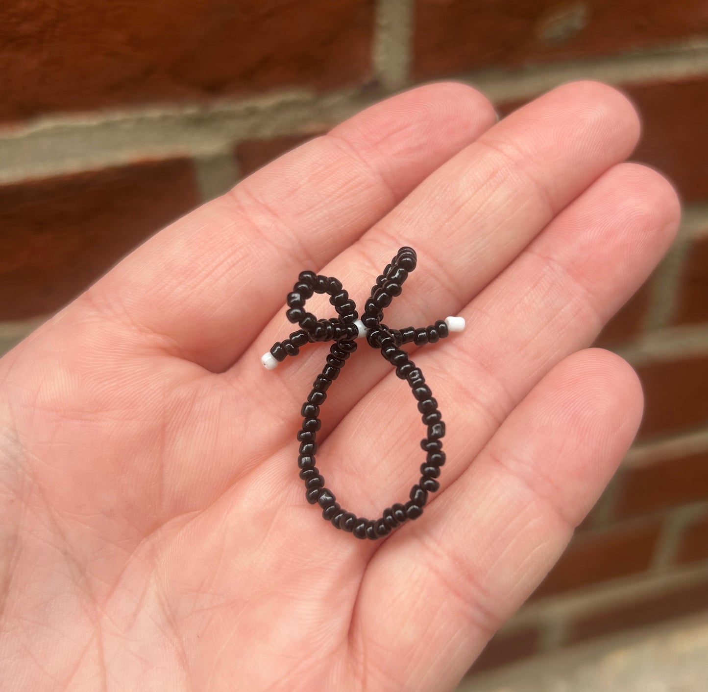 Bow Beaded Ring