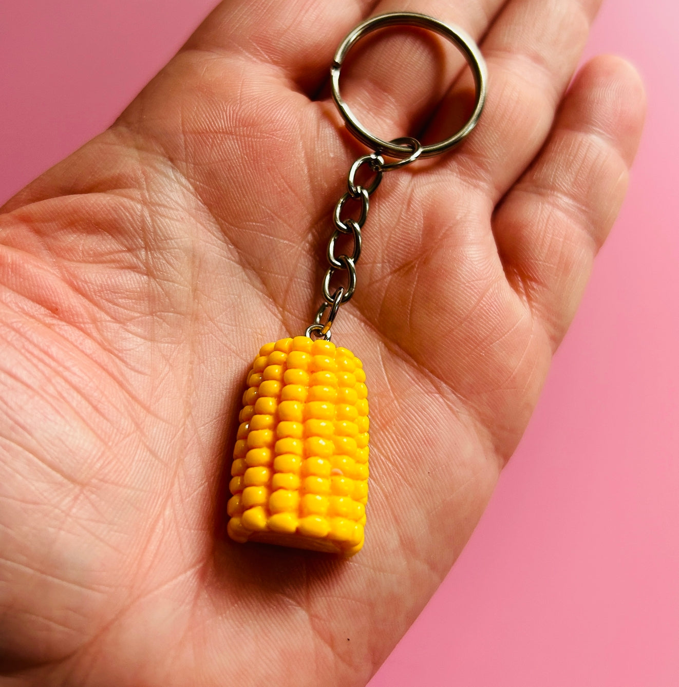 Corn Keychain