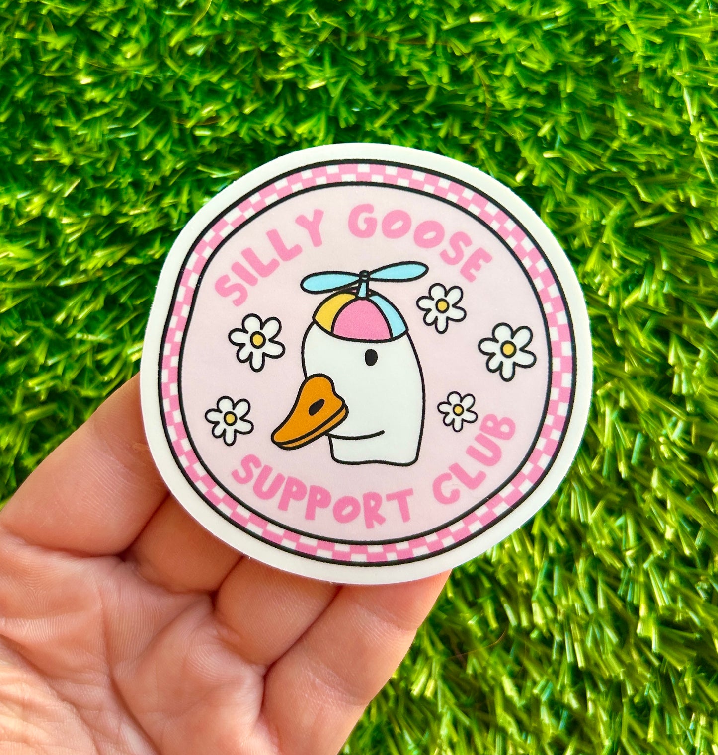 Silly Goose Support Club Sticker