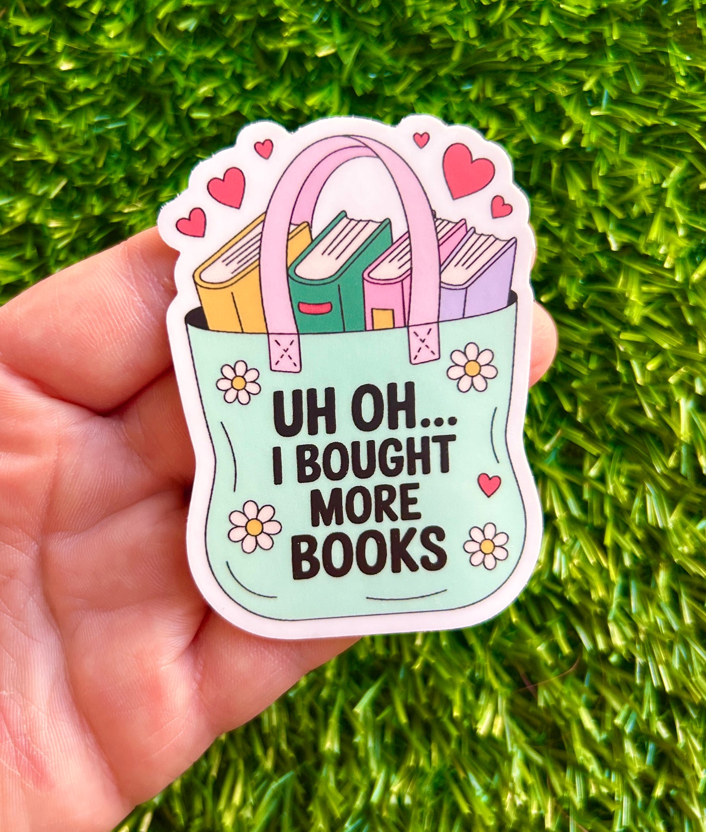 Book Shopping Sticker