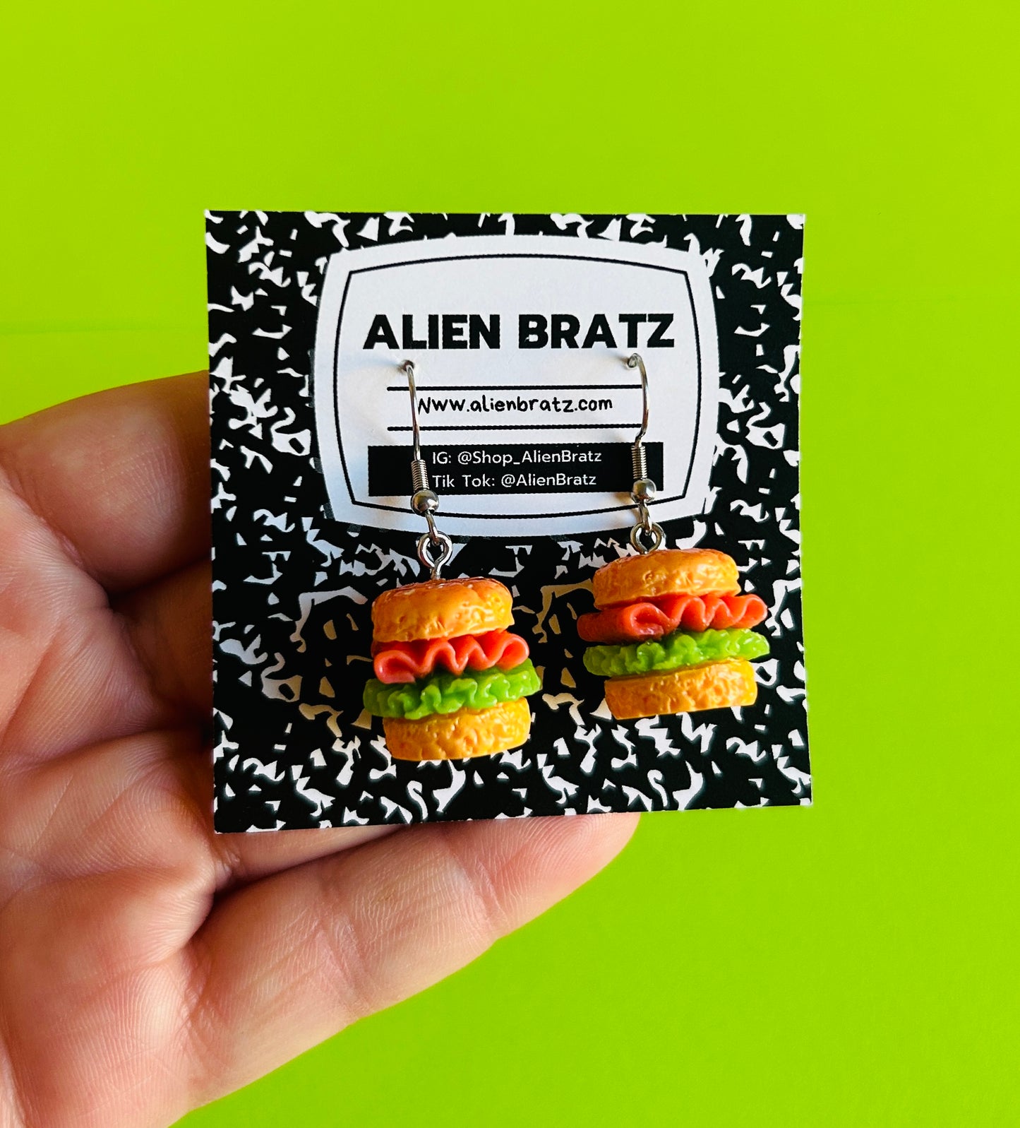 Bagel Sandwich Earrings