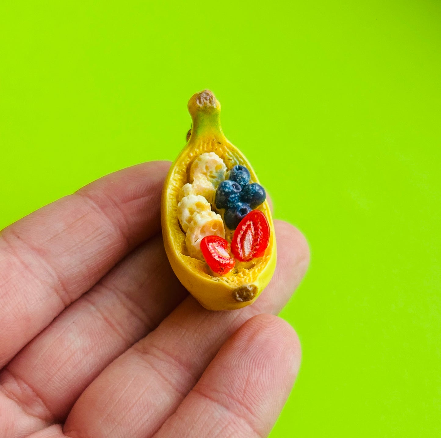 Banana Keychain