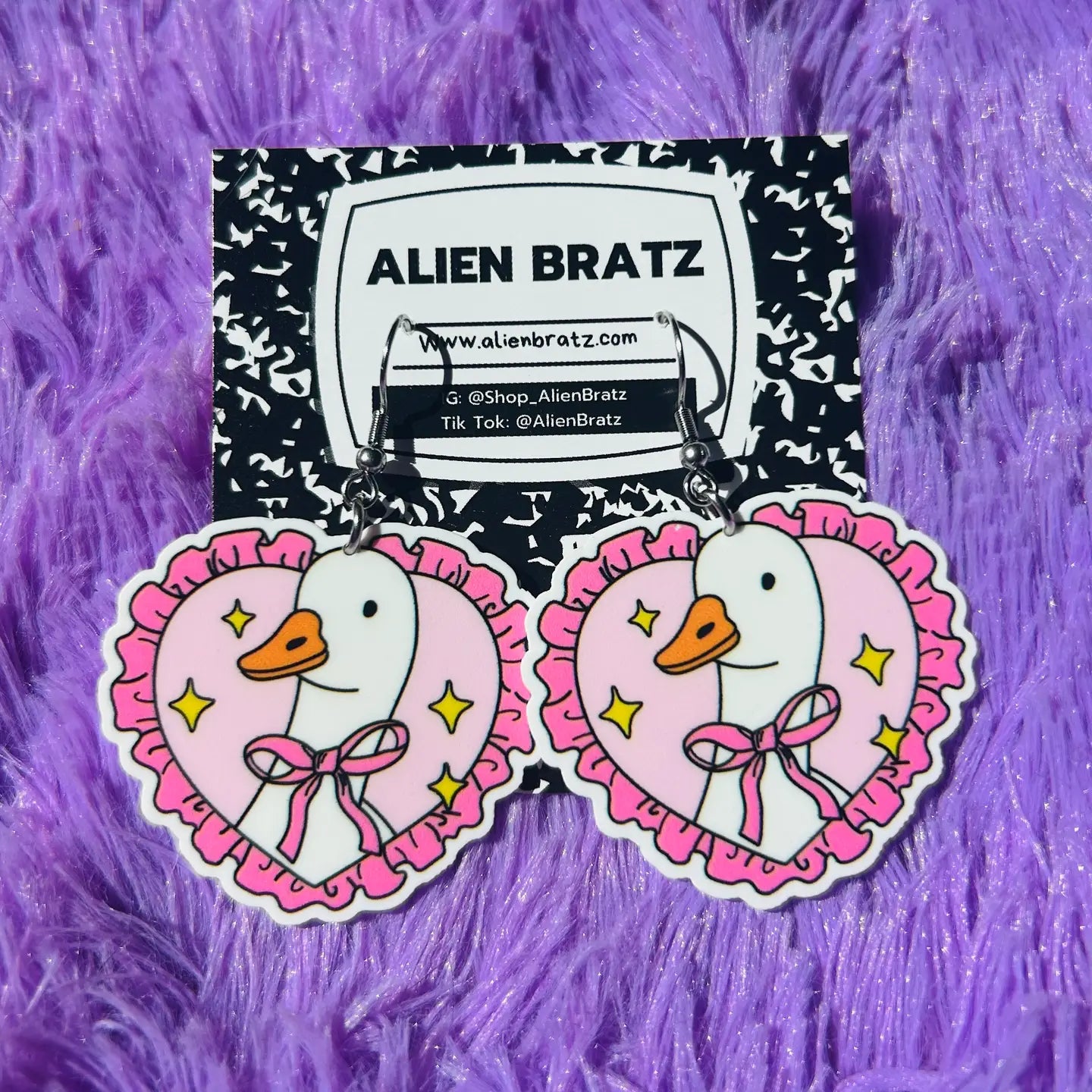 Silly Goose Earrings or Necklace