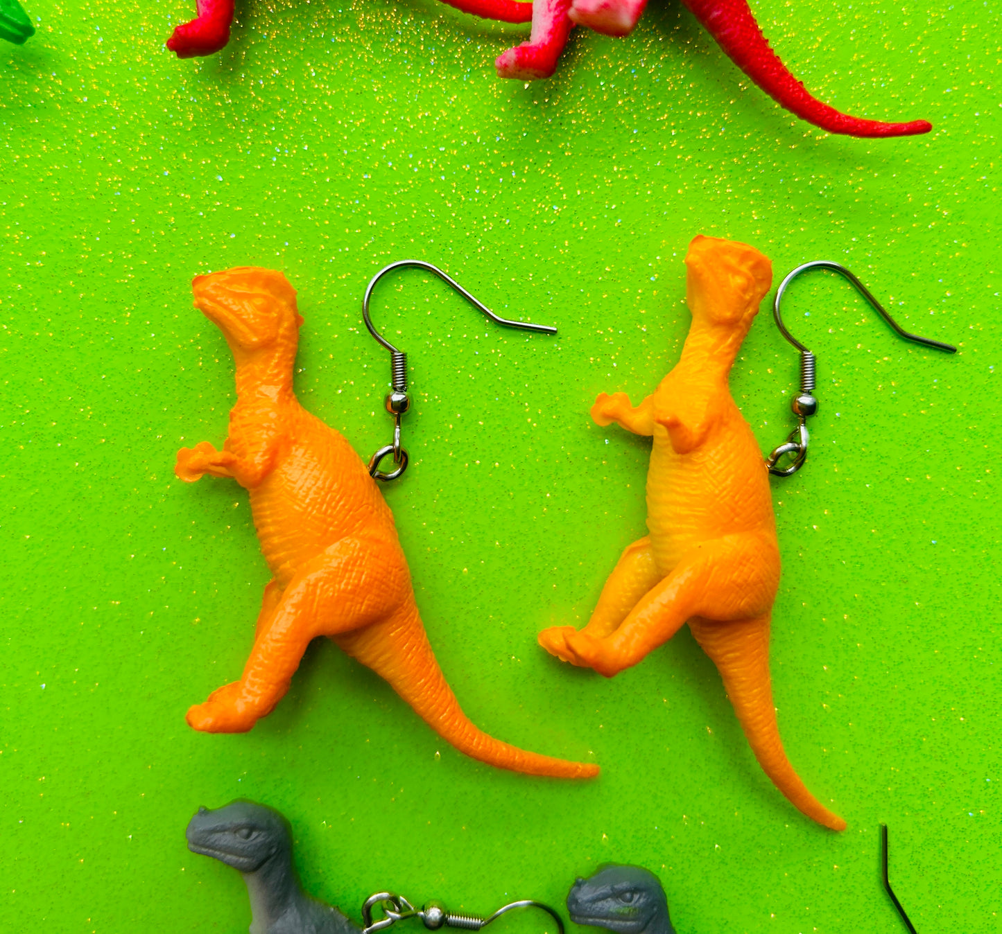 Dinosaur Earrings