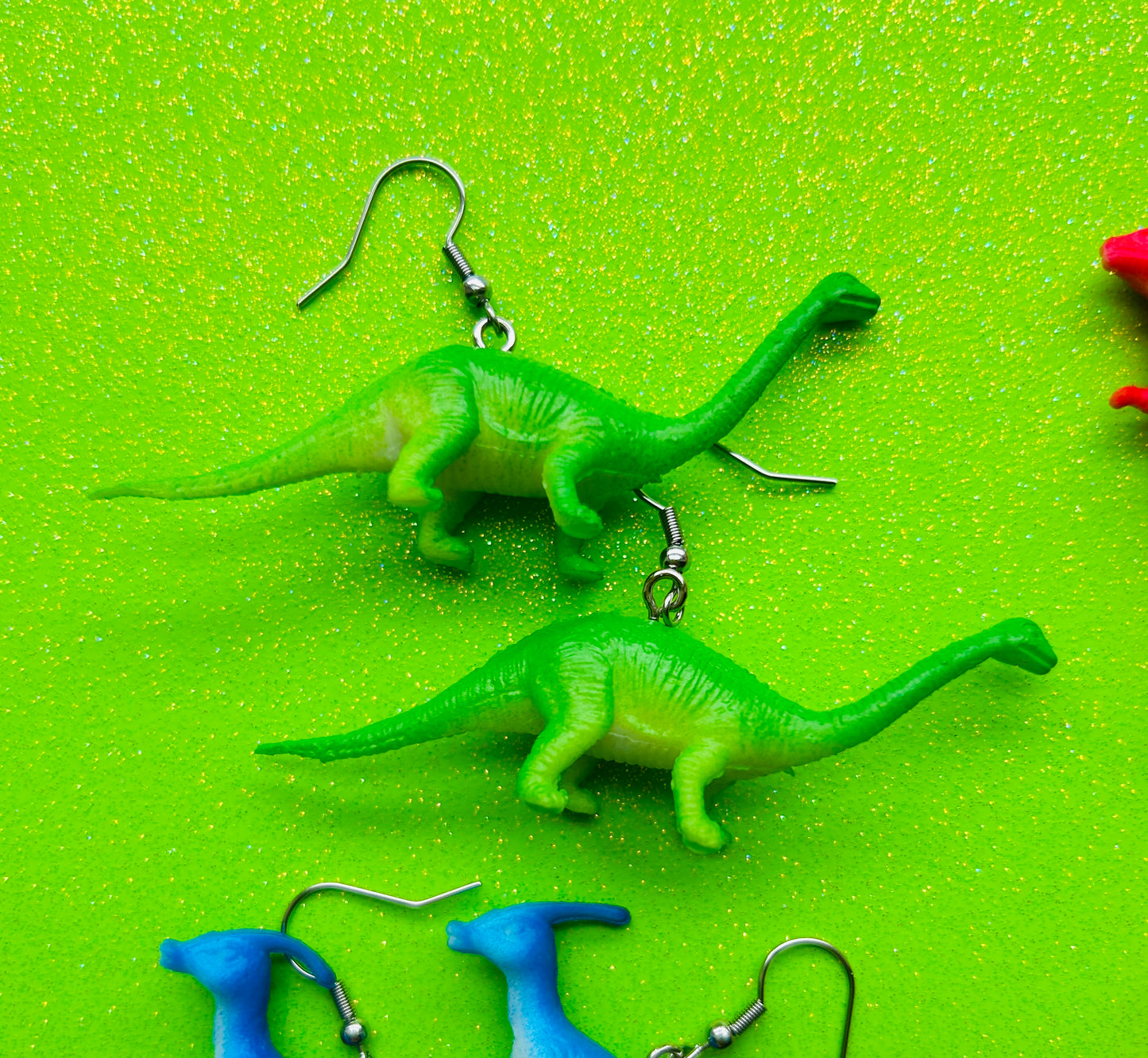 Dinosaur Earrings