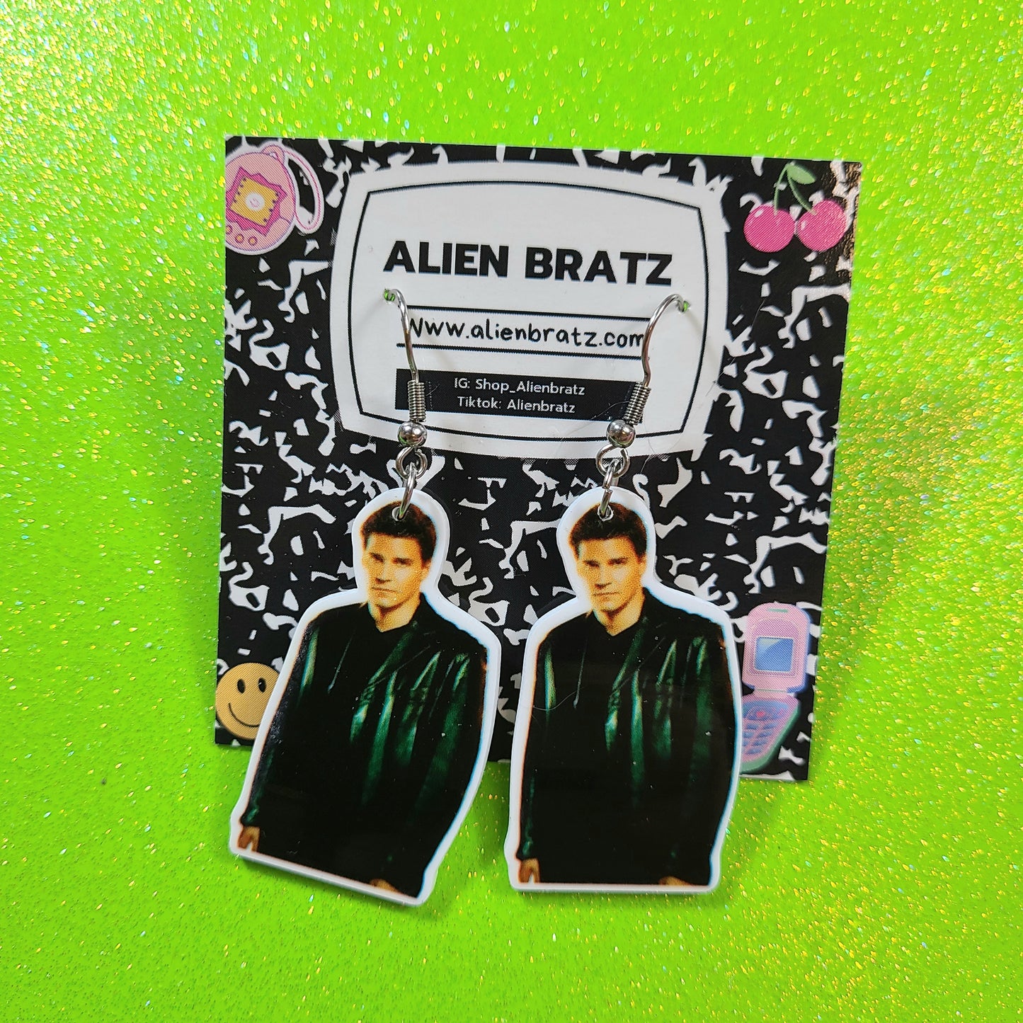 Angel from Buffy The Vampire Slayer Earrings