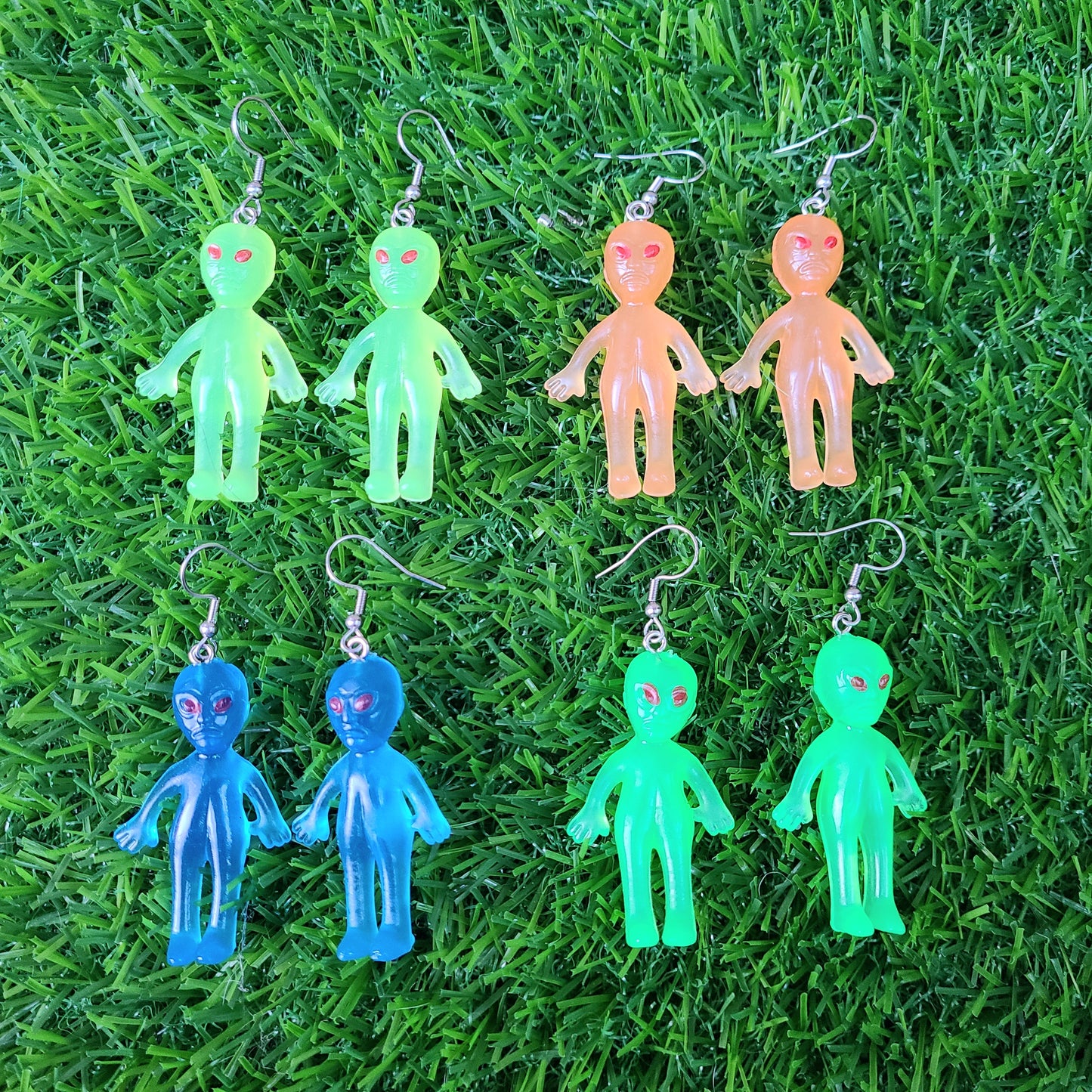 Alien Earrings