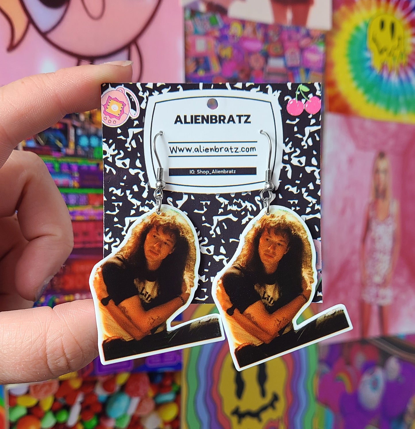 Eddie Munson From Stranger Things Earrings