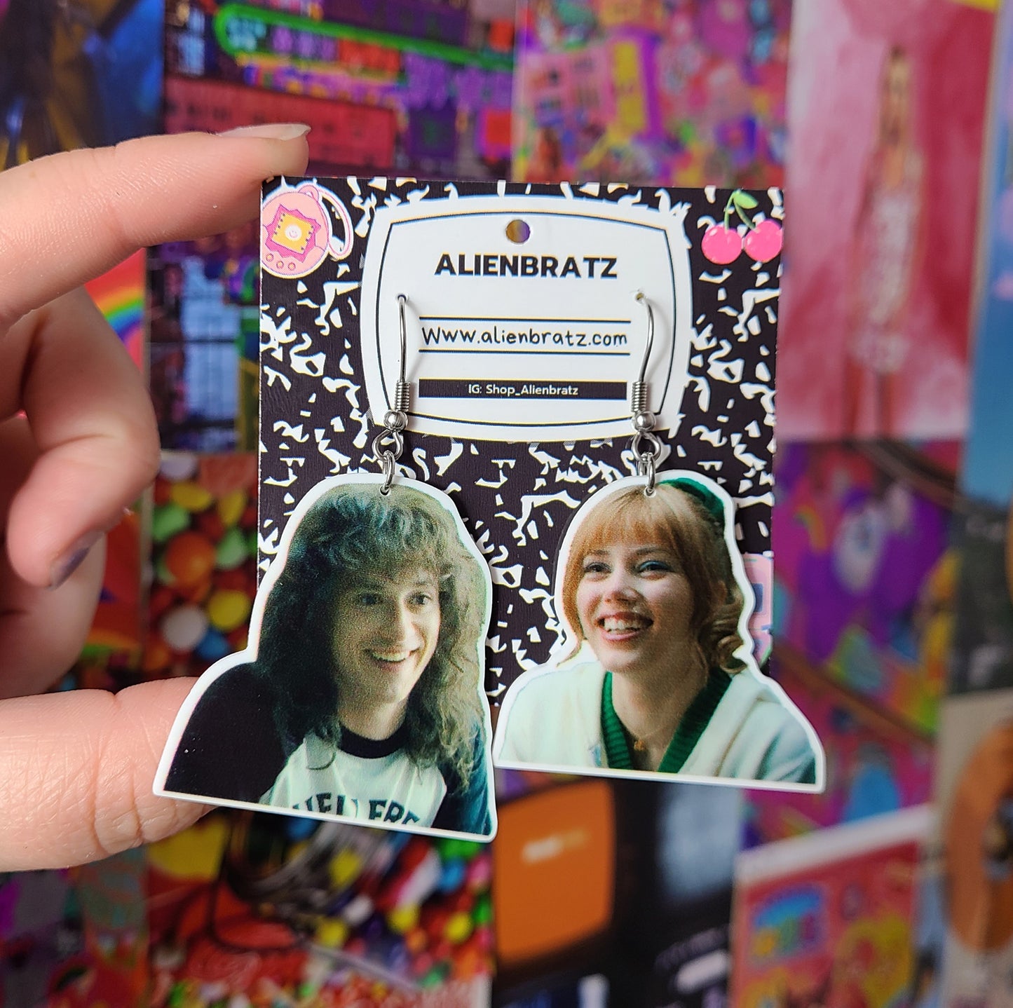 Eddie Munson and Chrissy From Stranger Things Earrings