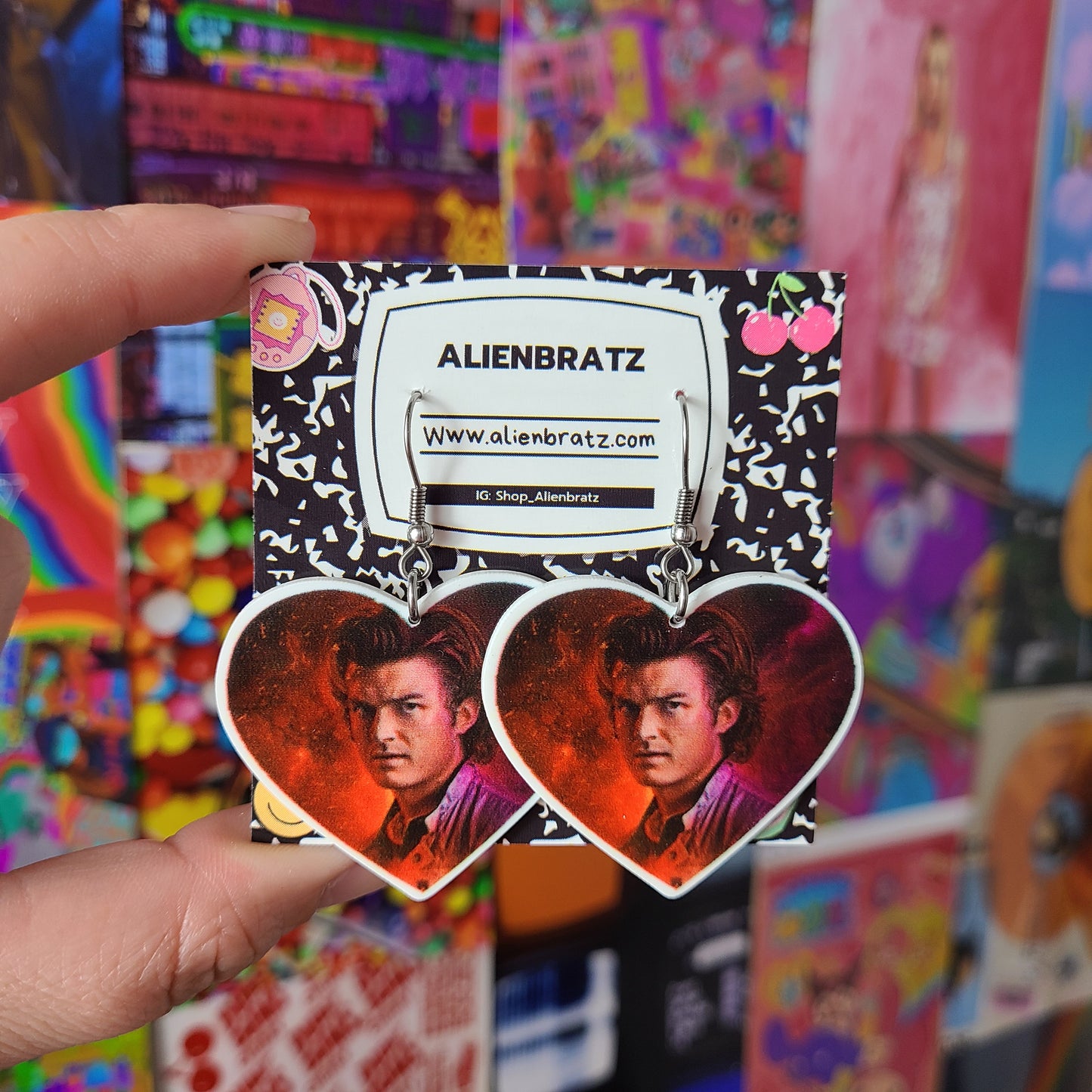 Steve From Stranger Things Earrings