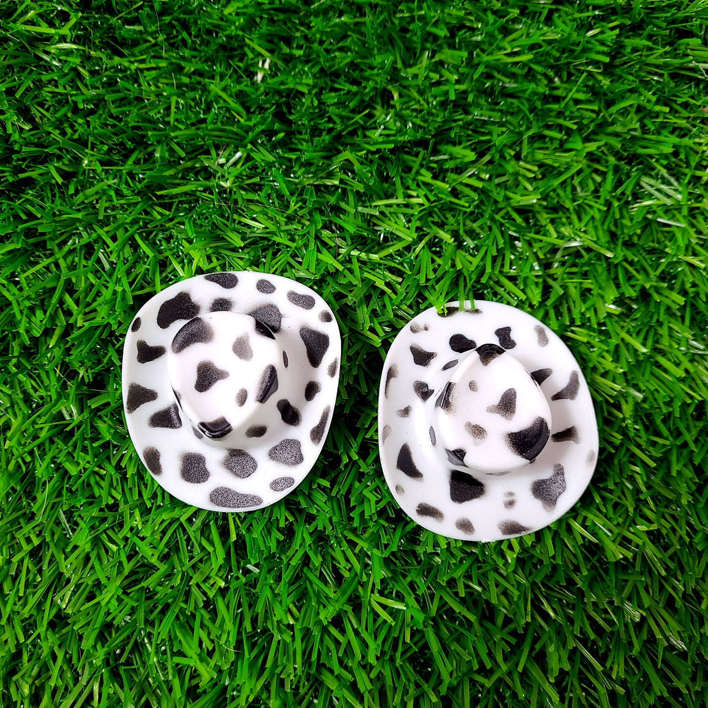 Cow Print Cowboy Hats for Plants