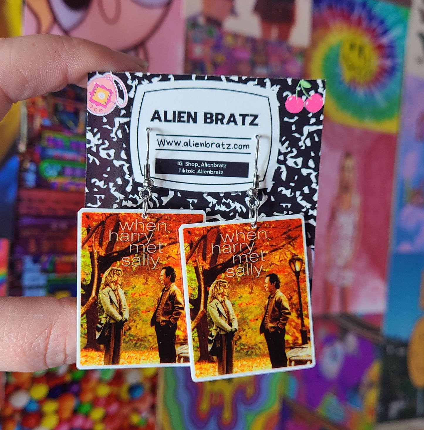 When Harry Met Sally Earrings