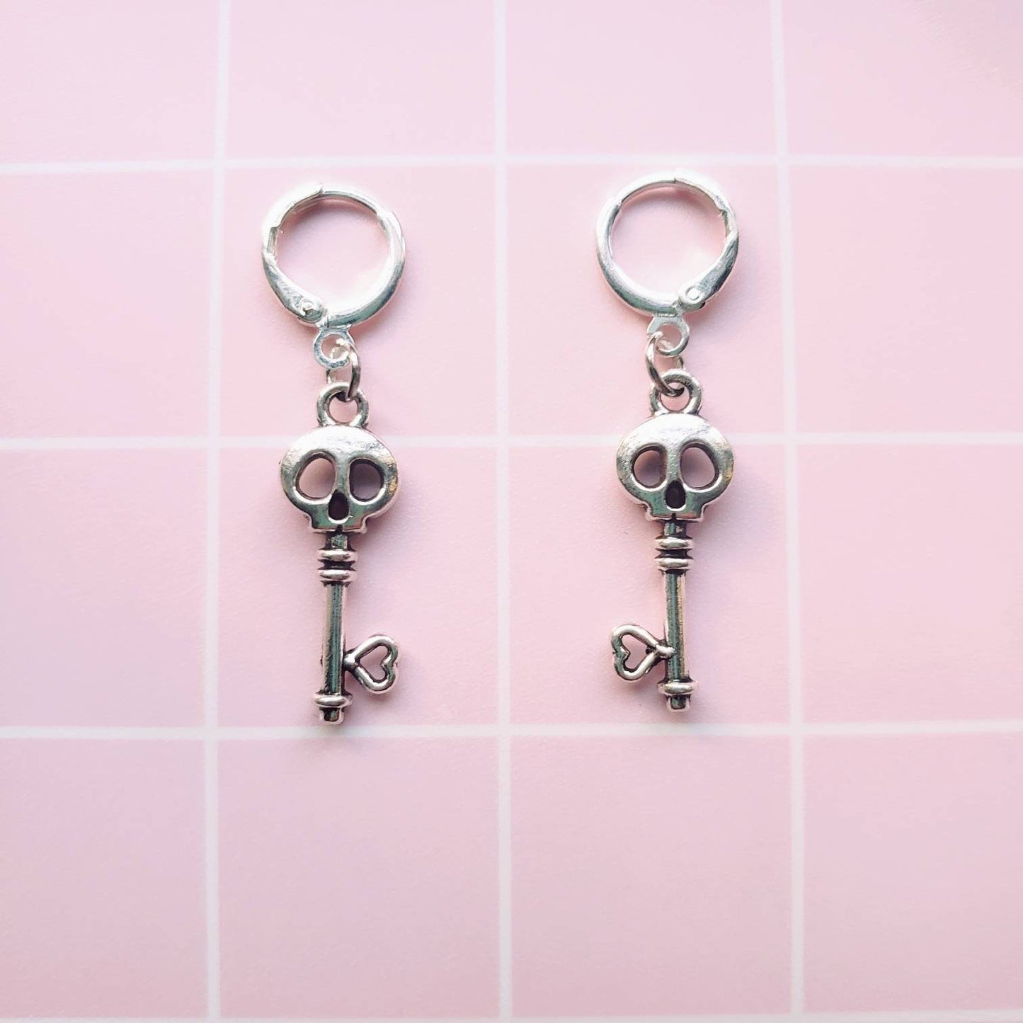 Skeleton Key Earrings