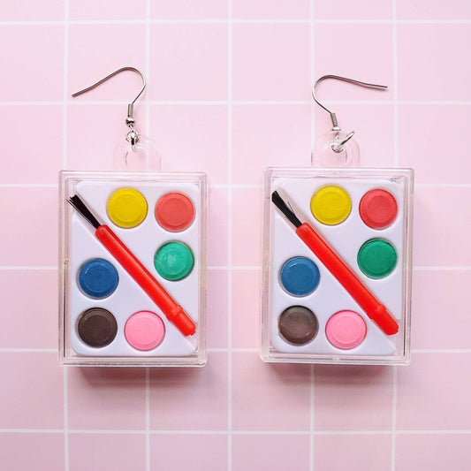 Paint Palette Earrings