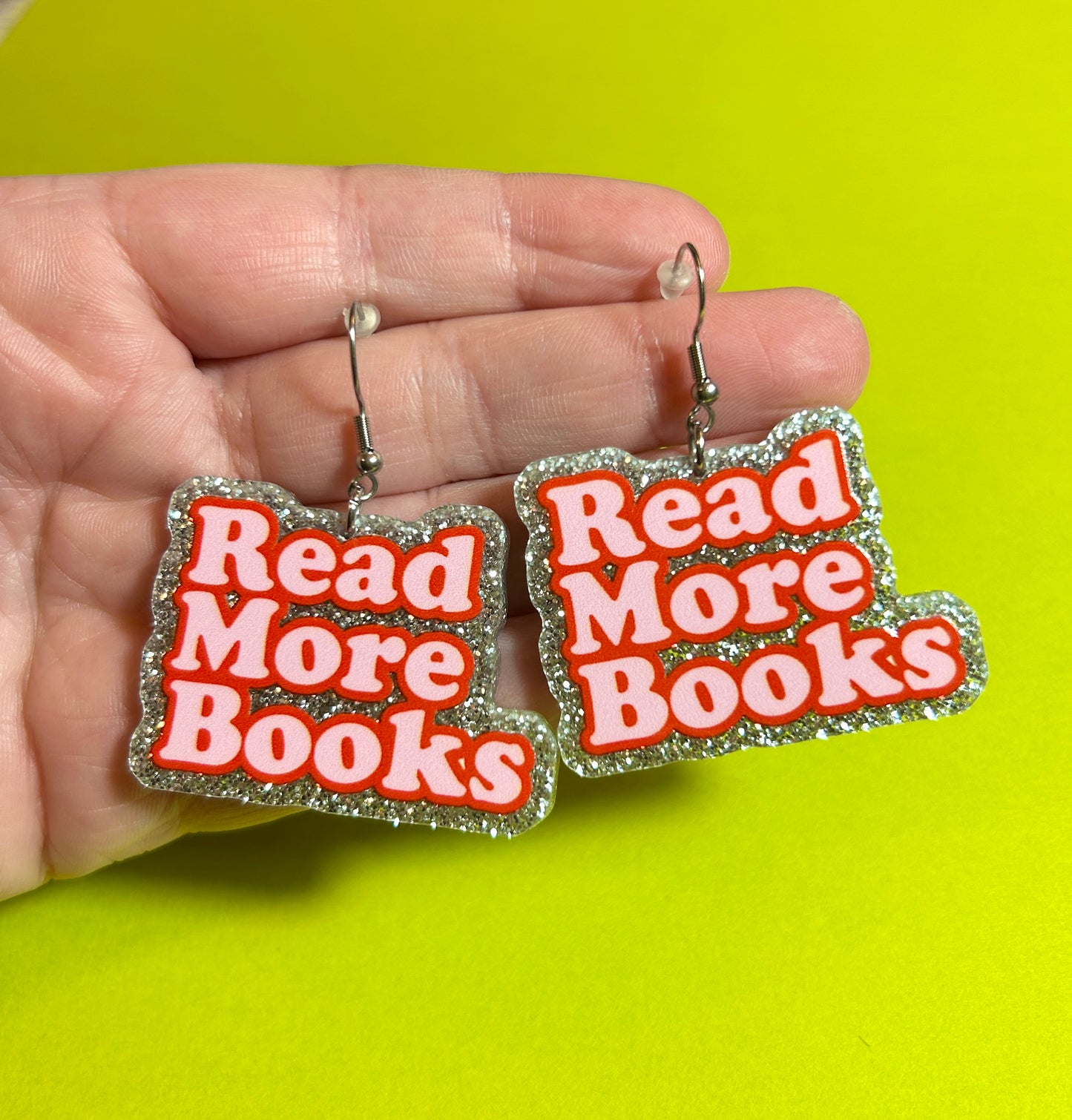 Read More Books Earrings Or Necklace