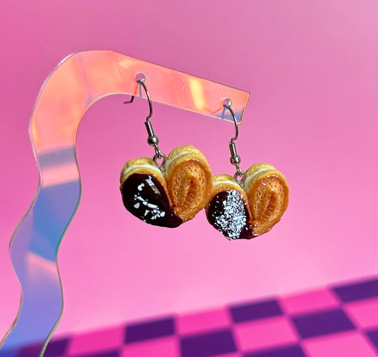Chocolate Cookie Earrings