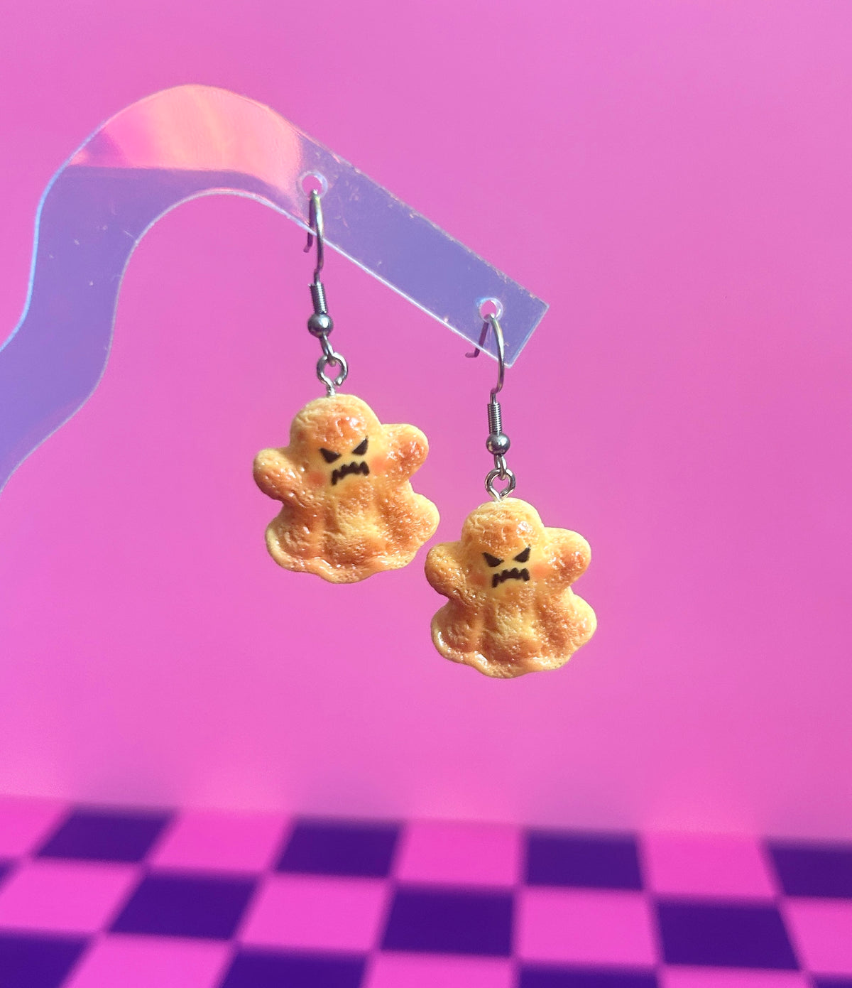 Ghost Cookie Earrings