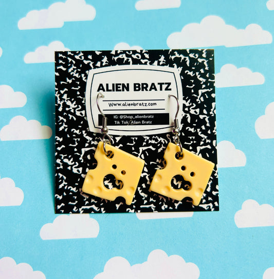 Swiss Cheese Earrings