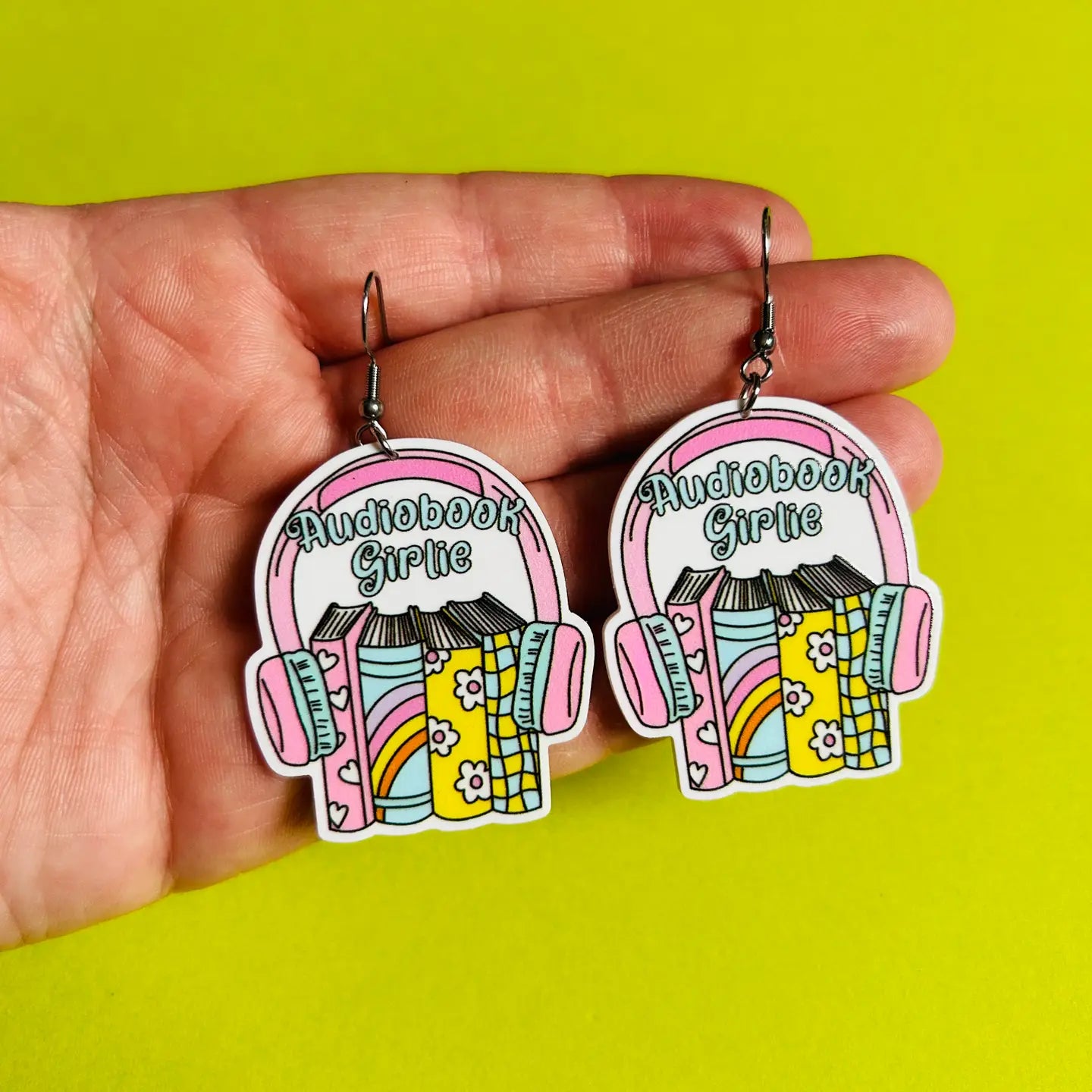 Audiobook Earrings Or Necklace