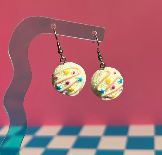 Star Ice Cream Earrings