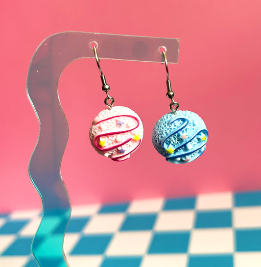 Star Ice Cream Earrings