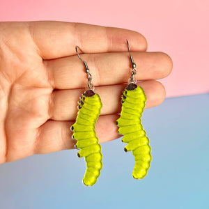 Caterpillar Earrings