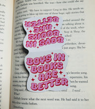 Load image into Gallery viewer, Boys in Books are Better Magnetic Bookmark
