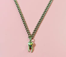 Load image into Gallery viewer, Silver Tooth Chain Necklace
