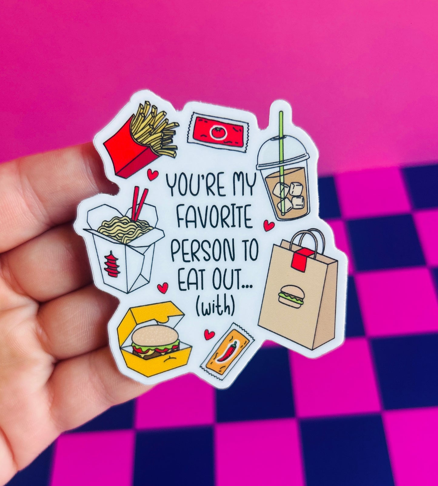 You’re My Favorite Person Funny Sticker