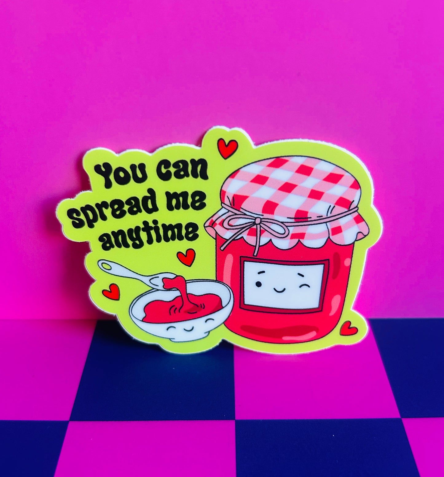 Naughty Jam Sticker