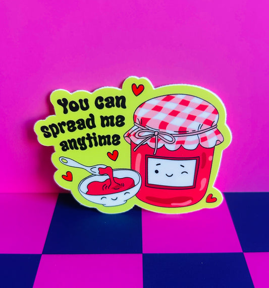 Naughty Jam Sticker