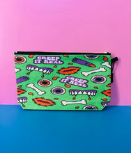 Load image into Gallery viewer, Green Halloween Zipper Pouch Bag
