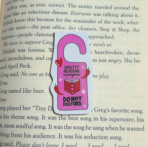 Smutty Reading Do Not Disturb Magnetic Bookmark