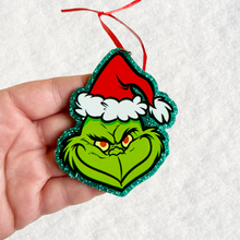 Load image into Gallery viewer, Grinch Ornament
