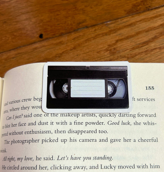 VHS Tape Magnetic Bookmark