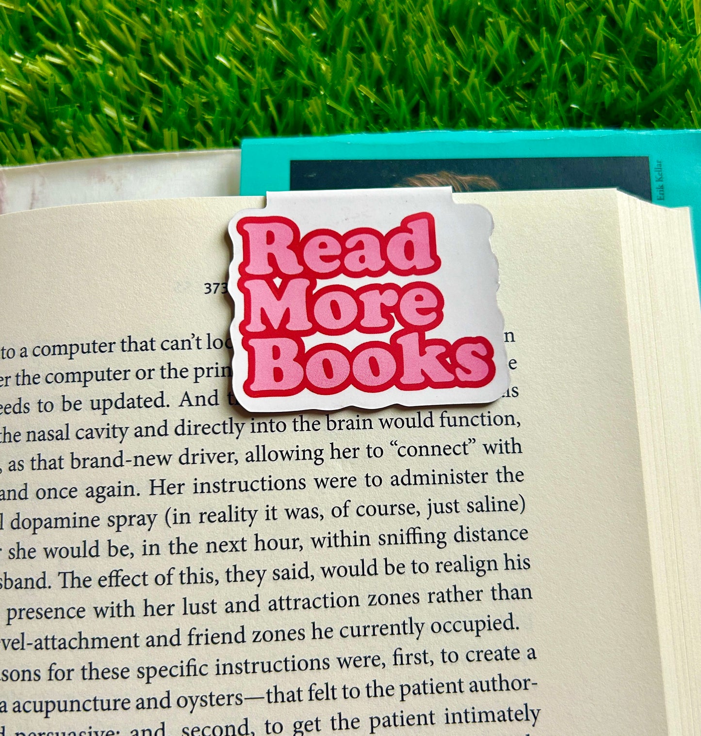 Read More Books Magnetic Bookmark